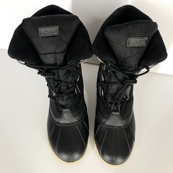 Hi-Tec‎ Talia Black Shell Puffer Waterproof Winter Snow Boots Sz 9 - Picture 5 of 15